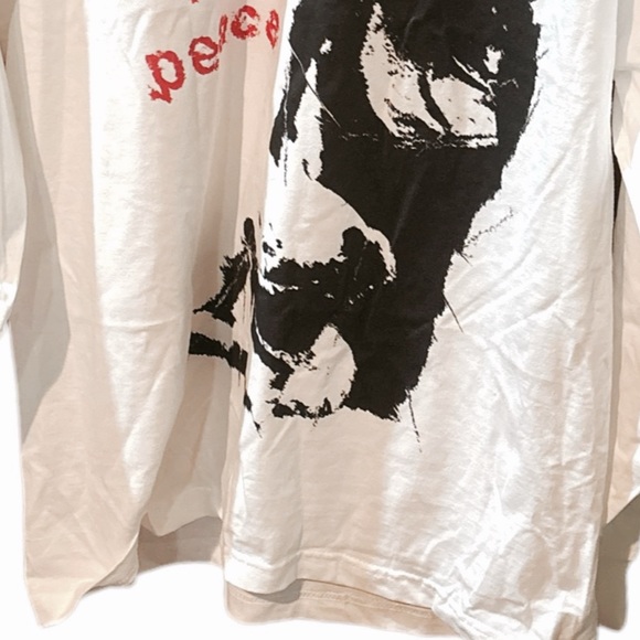 Works Of Madness Walking Away From Peace Long Sleeve Tee - Picture 6 of 12